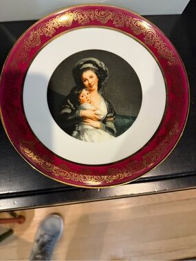 limoges france decorative collector plate